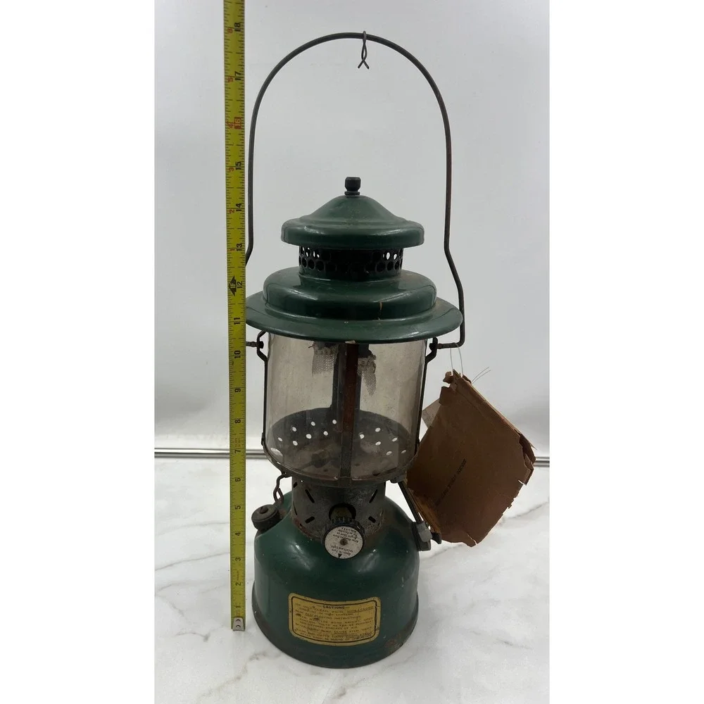 Vintage Coleman Double Mantle Lantern Model 2200 1958 US ARMY